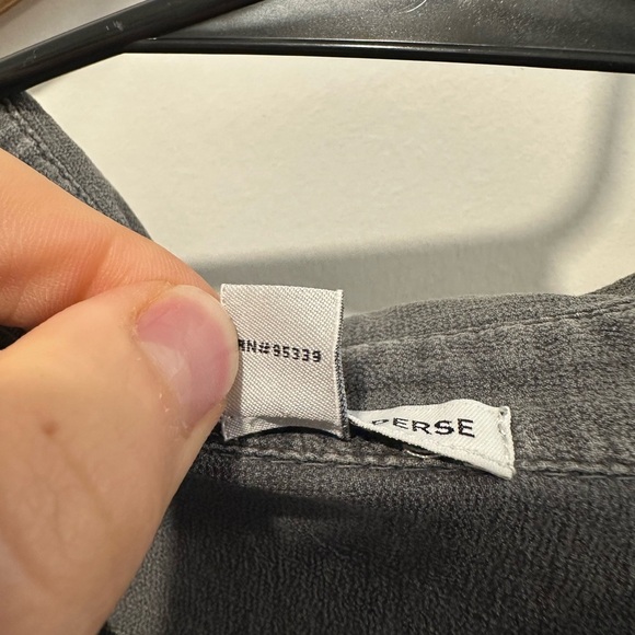 JAMES PERSE COTTON BUTTON DOWN TOP - Picture 5 of 6